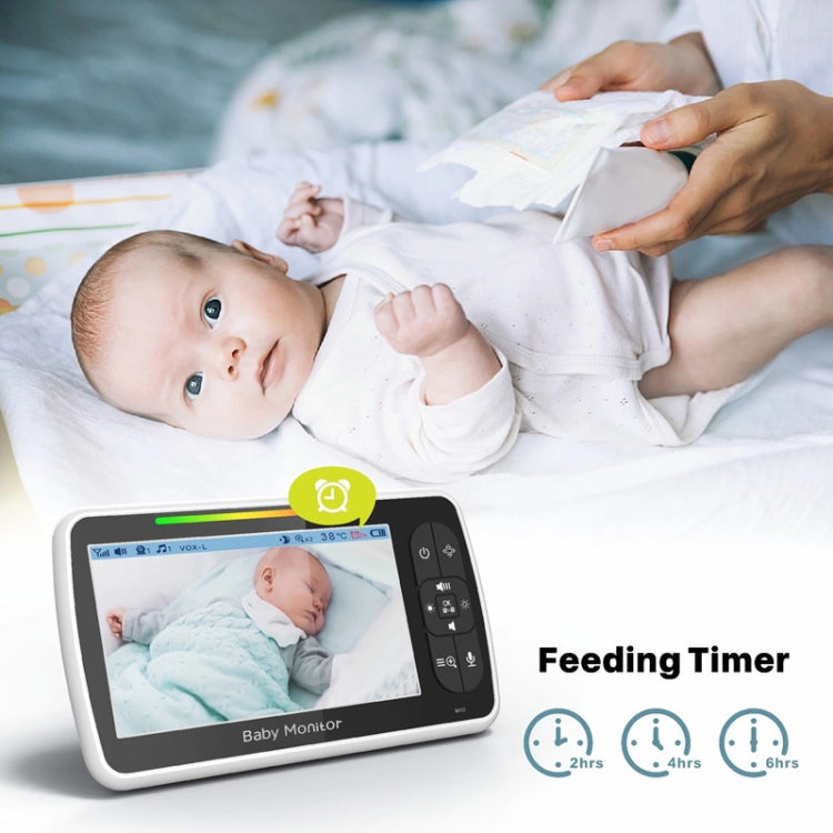 SM650 Wireless Video Baby Camera Intercom Night Vision Temperature Monitoring Cam(US Plug) - Security by buy2fix | Online Shopping UK | buy2fix