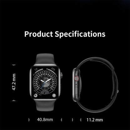 U8 Pro 2.09 inch Color Screen Smart Watch,Support Heart Rate Monitoring / Blood Pressure Monitoring(Gold) - Smart Wear by buy2fix | Online Shopping UK | buy2fix