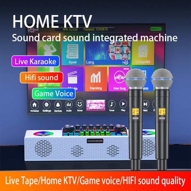 SY6 Home Live Broadcast Sound Card Multifunctional Wireless Bluetooth Speakers Portable All-in-one Machine Equipment - Consumer Electronics by buy2fix | Online Shopping UK | buy2fix