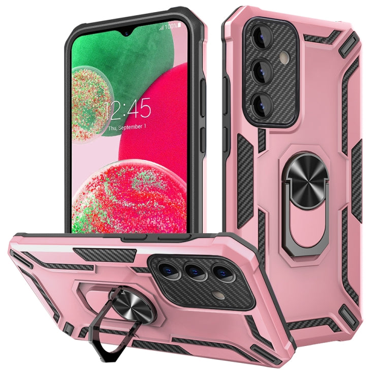 For Samsung Galaxy A54 5G Warship Armor 2 in 1 Shockproof Phone Case(Rose Gold) - Galaxy Phone Cases by buy2fix | Online Shopping UK | buy2fix