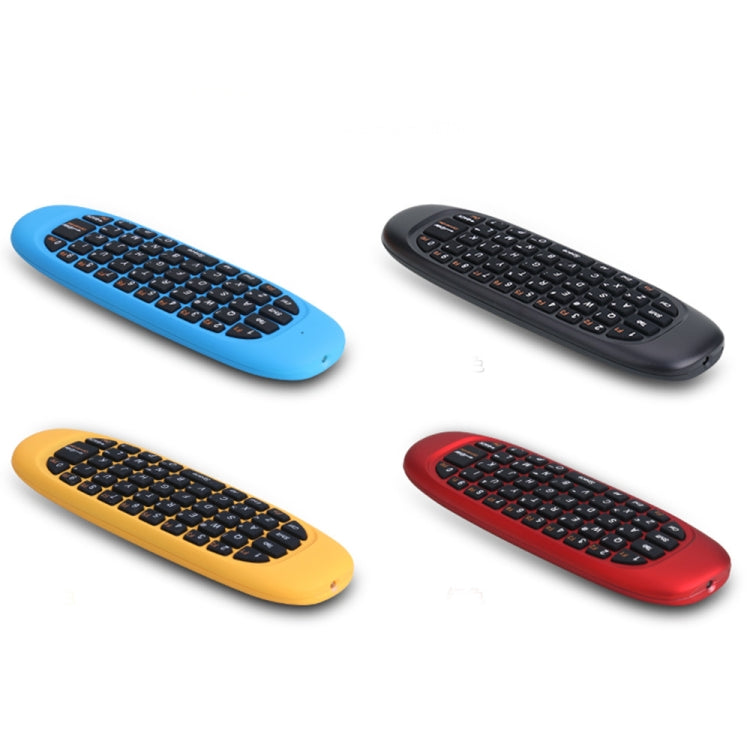 C120 2.4G Mini Keyboard Wireless Remote Mouse with 3-Gyro & 3-Gravity Sensor for PC / HTPC / IPTV / Smart TV and Android TV Box etc(Black) - Computer & Networking by buy2fix | Online Shopping UK | buy2fix