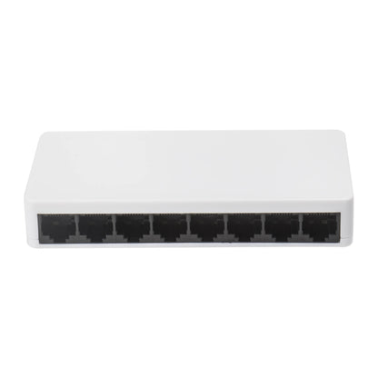 Mini 8Port 10/100Mbps Fast Ethernet Switch -  by buy2fix | Online Shopping UK | buy2fix