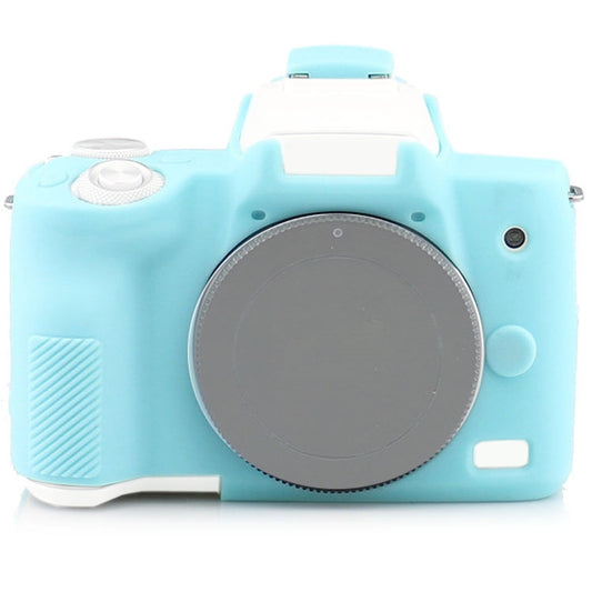 Richwell  Silicone Armor Skin Case Body Cover Protector for Canon EOS M50 Body Digital Camera(Sky blue) - Camera Accessories by Richwell | Online Shopping UK | buy2fix