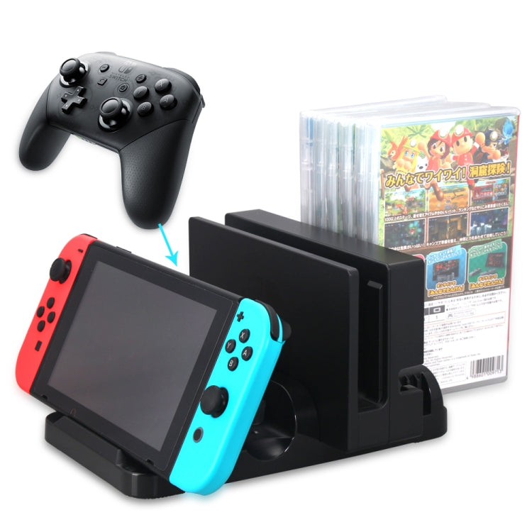 Multi-function Charging Dock Game Disc Storage Stand For Nintendo Switch Game Accessories - Toys & Hobbies by DOBE | Online Shopping UK | buy2fix