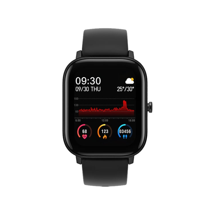 P8 1.4 inch Color Screen Smart Watch IPX7 Waterproof,Support Call Reminder /Heart Rate Monitoring/Sleep Monitoring/Blood Pressure Monitoring/Blood Oxygen Monitoring(Black) - Smart Wear by buy2fix | Online Shopping UK | buy2fix