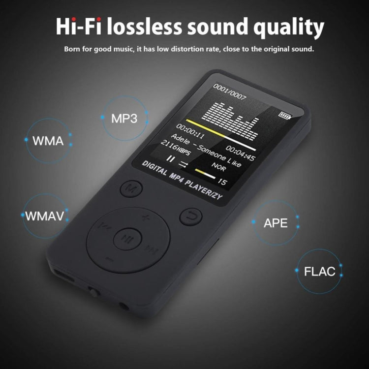 Portable MP4 Lossless Sound Music Player FM Recorder Walkman Player Mini Support Music, Radio, Recording, MP3, TF Card, No Memory(Pink) - MP3 Player by buy2fix | Online Shopping UK | buy2fix