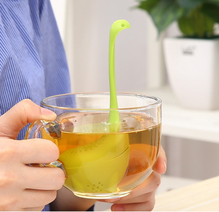 Food Grade PP Cooking Dinosaur Infuser Loch Ness Monster Shape Heat Resistance Total Tea Strainers Teaware Coffee Tools(Green) - Home & Garden by buy2fix | Online Shopping UK | buy2fix
