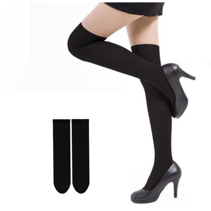3 Pairs Sexy Thigh High Stocking Women Over knee Socks Female Hosiery Stockings(Black) - Outdoor & Sports by buy2fix | Online Shopping UK | buy2fix
