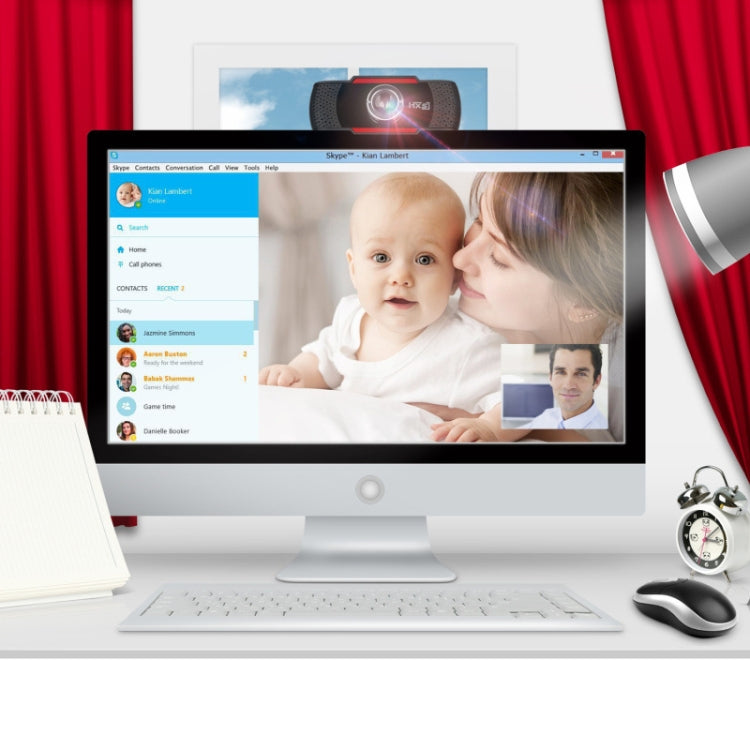 HXSJ S20 USB Webcam 480P PC Camera with Absorption Microphone -  by HXSJ | Online Shopping UK | buy2fix