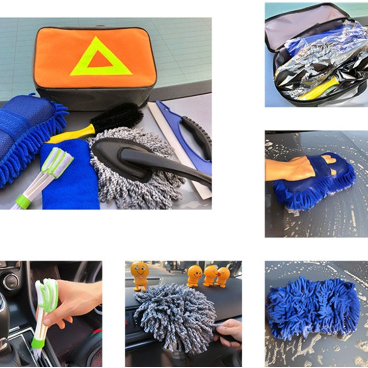 7 in 1 Cleaning Supplies for Car Washing Tools - Car washing supplies by buy2fix | Online Shopping UK | buy2fix