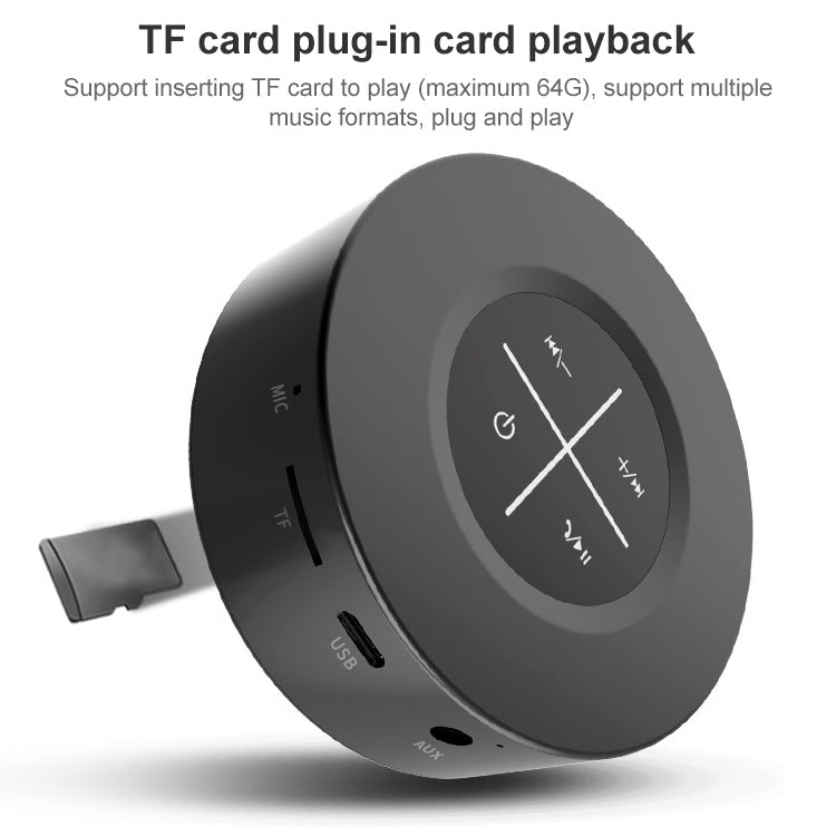 Y8 Computer Mini Smart Car Card Portable Subwoofer Bluetooth Speaker(Gold) - Mini Speaker by buy2fix | Online Shopping UK | buy2fix