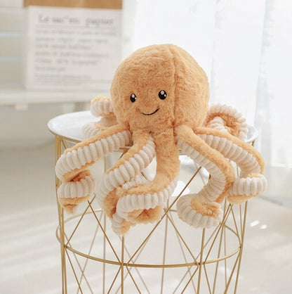 Creative Cute Octopus Plush Toys Children Gifts, Height:80cm(Yellow) - Soft Toys by buy2fix | Online Shopping UK | buy2fix