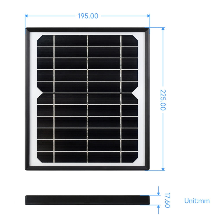 Waveshare Monocrystalline Silicon Solar Panel (5.5V 6W), Toughened Glass Surface - Consumer Electronics by Waveshare | Online Shopping UK | buy2fix