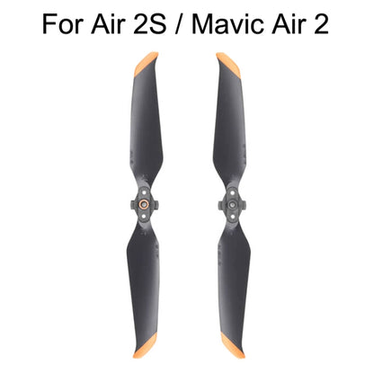 Original DJI For Air 2S / Mavic Air 2 1 Pair Noise Reduction Propeller(Black) - DJI & GoPro Accessories by DJI | Online Shopping UK | buy2fix