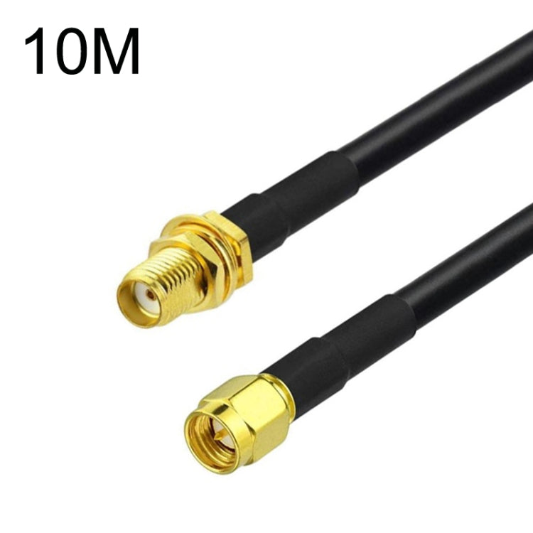 SMA Male To SMA Female RG58 Coaxial Adapter Cable, Cable Length:10m - Connectors by buy2fix | Online Shopping UK | buy2fix