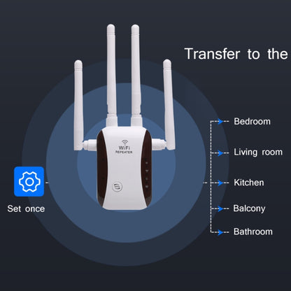 CF-WR758AC WIFI Signal Amplifier Wireless Network Enhancement Repeater(EU Plug) - Broadband Amplifiers by buy2fix | Online Shopping UK | buy2fix