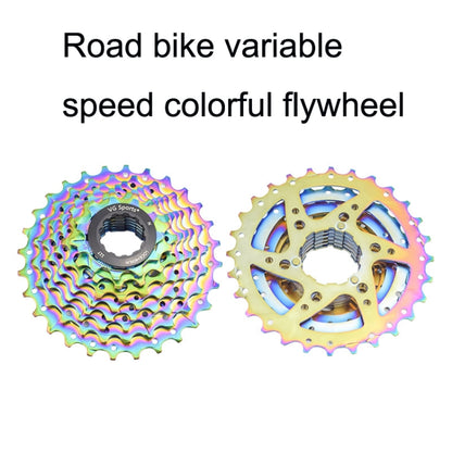 VG SPORTS Bicycle Lightweight Wear -Resistant Colorful Flywheel, Style:11 Speed 11-28T - Outdoor & Sports by VG SPORTS | Online Shopping UK | buy2fix