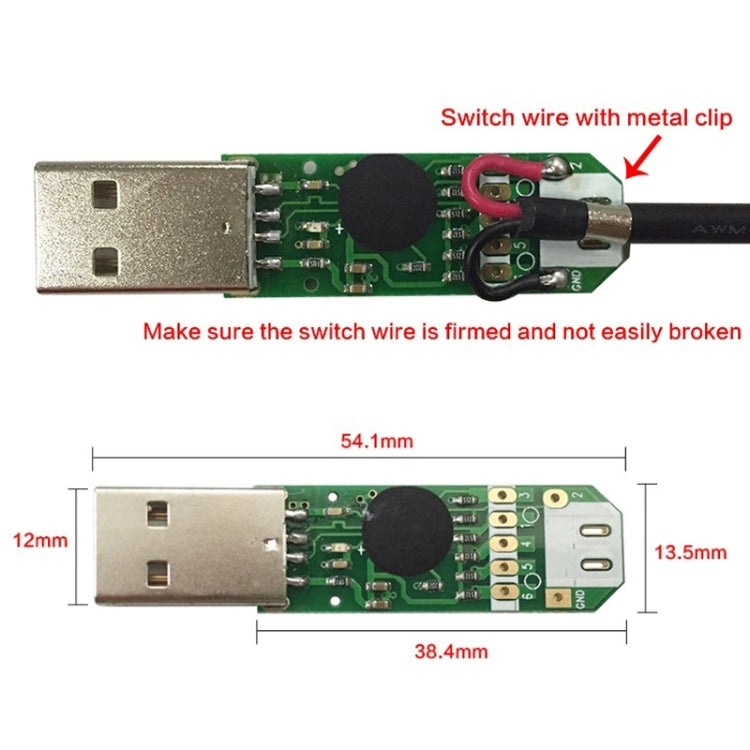 USB Switch Cable Keyboard Mouse Custom Shortcut Keys, Style:1 Switch - Other by buy2fix | Online Shopping UK | buy2fix