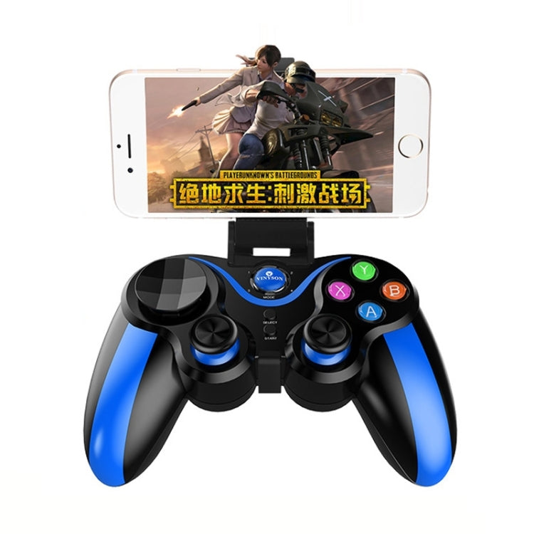 IOS Android Game Handle Bluetooth Direct Connection Handle PC TV Game Handle(013 Blue) - Controller Gamepad by buy2fix | Online Shopping UK | buy2fix