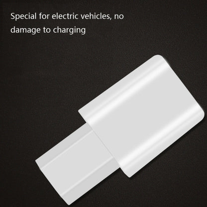 3 PCS Universal Car Intelligent Reverse Connection Lithium Battery Electric Car Mobile Phone Charger, Style:Extended White Double Port 2A - In Car by buy2fix | Online Shopping UK | buy2fix