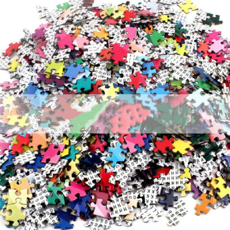 Round Shape Irregular Plane Puzzle Jigsaw Toy 1000 Pieces(Spaces) - Puzzle Toys by buy2fix | Online Shopping UK | buy2fix