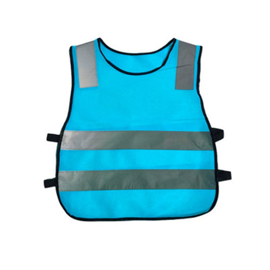 Safety Kids Reflective Stripes Clothing Children Reflective Vest(Blue) - Reflective Safety Clothing by buy2fix | Online Shopping UK | buy2fix