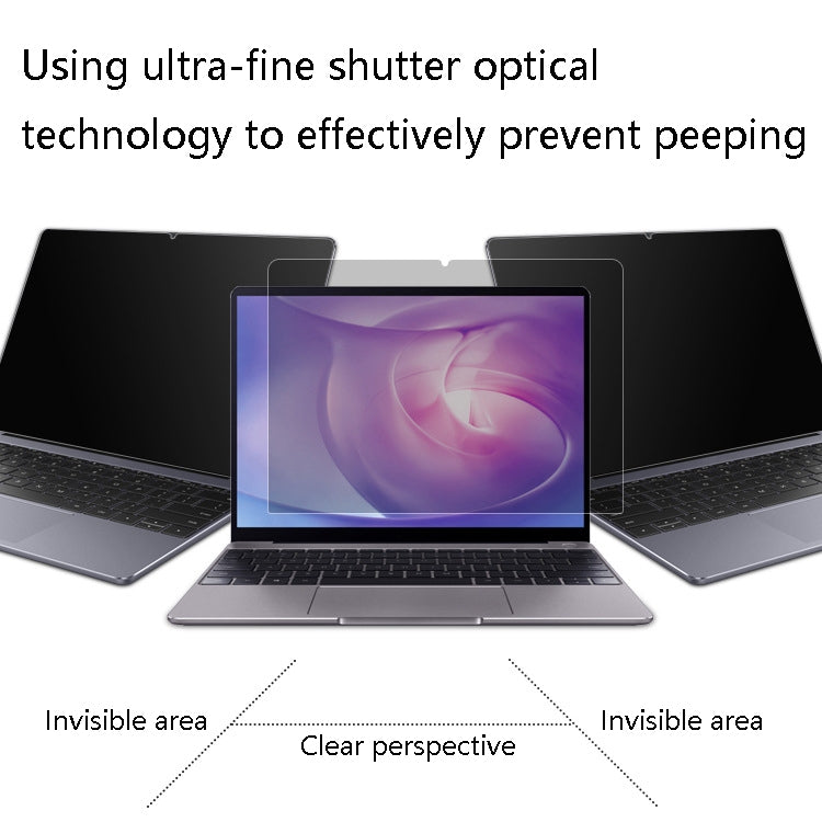 Laptop Anti-Peep Film Anti-Peeping Matte Reflective Screen Protective Film For Huawei MateBook 13 (No Glue) - Computer & Networking by buy2fix | Online Shopping UK | buy2fix