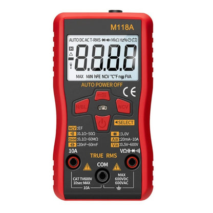 ANENG M118A High-Precision Automatic Range Multimeter Multi-Function Small Electrician Instrumentation Digital Universal Meter - Consumer Electronics by ANENG | Online Shopping UK | buy2fix