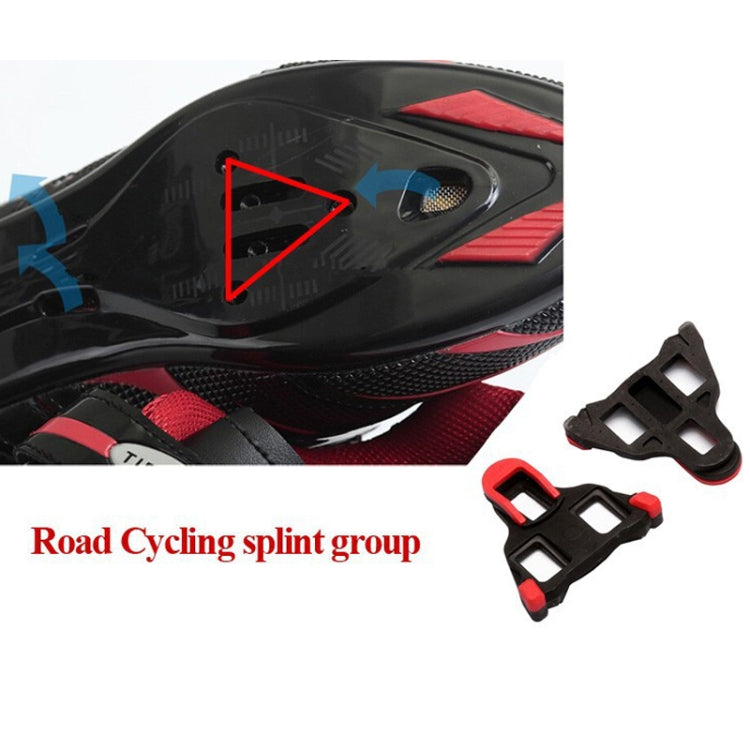 3 Set Bicycle Splint Set 6 Degrees Road Lock Plate Special For Road Bike Shoes(Red) - Outdoor & Sports by buy2fix | Online Shopping UK | buy2fix