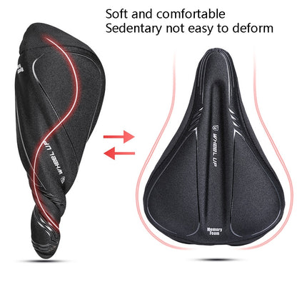 Wheel Up Mountain Bike Cushion Cover Thicken Comfortable And Soft Widen Sponge Cushion Cover Four Seasons Universal Large - Outdoor & Sports by buy2fix | Online Shopping UK | buy2fix