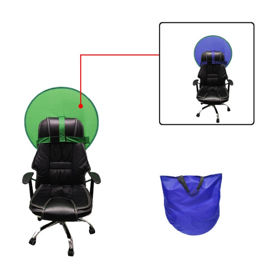 Live E-Sports Background Cloth Folding Background Board, Size: Double Layer S Blue Green 75cm - Solid Color by buy2fix | Online Shopping UK | buy2fix