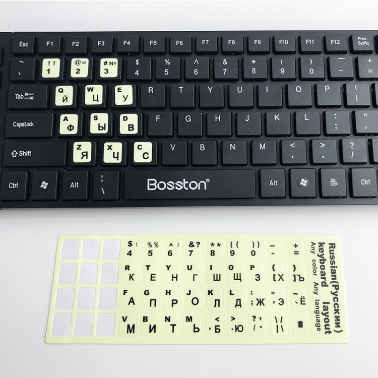 3 PCS Luminous Keyboard Stickers Notebook Desktop Computer Keyboard Stickers(Thai) - Silicone / Sticker by buy2fix | Online Shopping UK | buy2fix