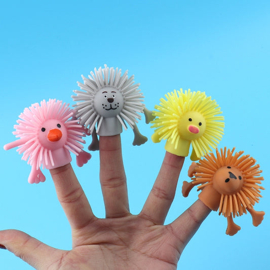 20 PCS TPR Small Animal Finger Doll Soft Rubber Kindergarten Hand Puppet Toys, Random Color and Style Delivery - Others by buy2fix | Online Shopping UK | buy2fix