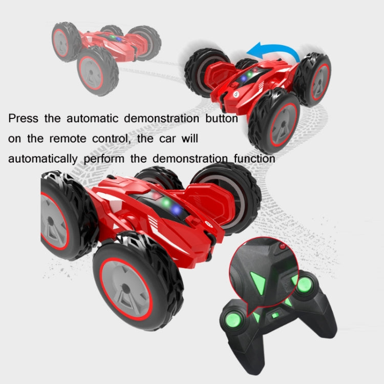 Stunt Deformation High-Speed Electric Remote Control Car Double-Sided Off-Road Tumbling And Twisting Toy Car(Blue) - RC Cars by buy2fix | Online Shopping UK | buy2fix
