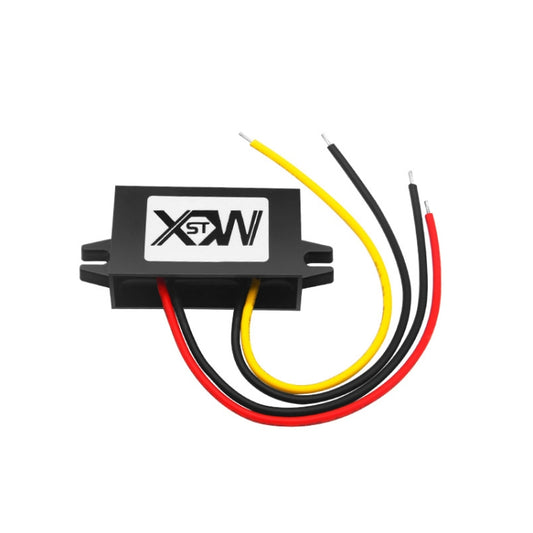 XWST DC 12/24V To 5V Converter Step-Down Vehicle Power Module, Specification: 12V To 5V 1A Small Rubber Shell -  by buy2fix | Online Shopping UK | buy2fix