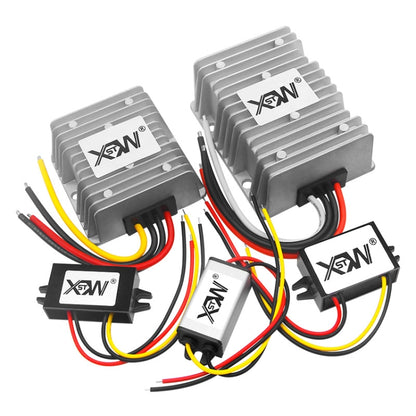 XWST DC 12/24V To 5V Converter Step-Down Vehicle Power Module, Specification: 12/24V to 5V 20A Large Aluminum Shell -  by buy2fix | Online Shopping UK | buy2fix