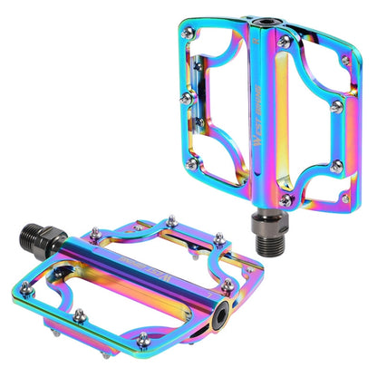 1 Pair WEST BIKING YP0802081 Mountain Road Bike Colorful Pedals(Colorful) - Pedals by WEST BIKING | Online Shopping UK | buy2fix