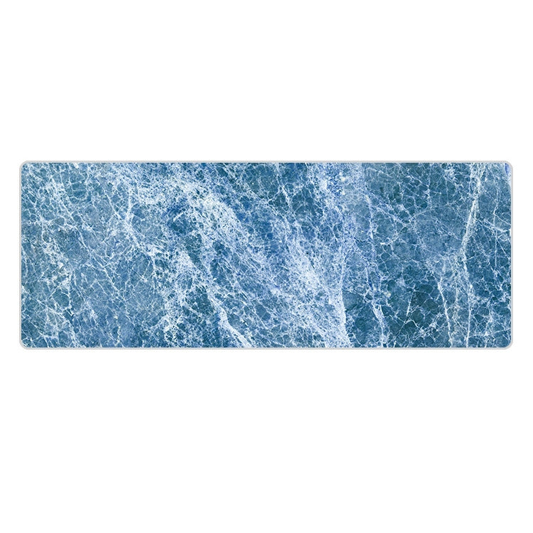 300x800x2mm Marbling Wear-Resistant Rubber Mouse Pad(Blue Marble) - Mouse Pads by buy2fix | Online Shopping UK | buy2fix