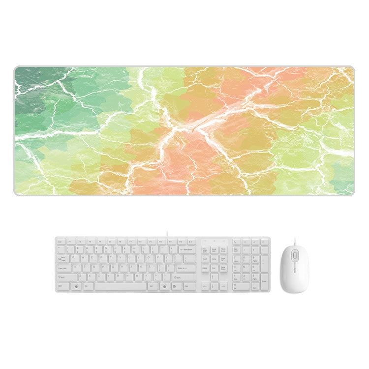 300x800x2mm Marbling Wear-Resistant Rubber Mouse Pad(Rainbow Marble) - Mouse Pads by buy2fix | Online Shopping UK | buy2fix