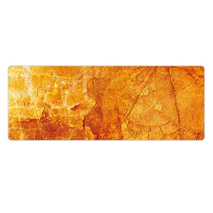 300x800x5mm Marbling Wear-Resistant Rubber Mouse Pad(Yellow Marble) - Mouse Pads by buy2fix | Online Shopping UK | buy2fix