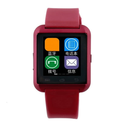 Portable Multifunctional Bluetooth V3.0 + EDR Smart Wrist Watch(Red) - Smart Wear by buy2fix | Online Shopping UK | buy2fix