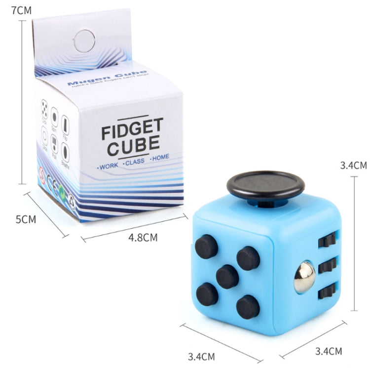 3 PCS Cube Decompression Toys For Adults & Children Unlimited Dice Vent Toys, Colour: Leopard - Fidget Cube by buy2fix | Online Shopping UK | buy2fix