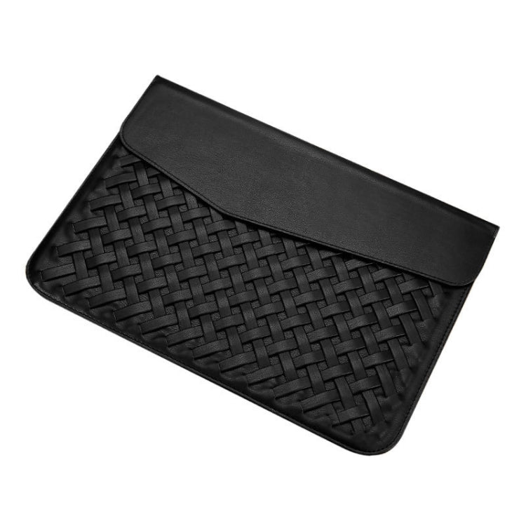 Hand-Woven Computer Bag Notebook Liner Bag, Applicable Model: 12 inch (A1534)(Black) - 12.1 inch by buy2fix | Online Shopping UK | buy2fix