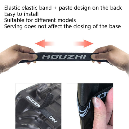 HOUZHI MTZT1010 Motorcycle Sun Insulation Cushion 3D Grid Breathable Sweating Cool Seat Cover, Style: Single Layer L - In Car by buy2fix | Online Shopping UK | buy2fix