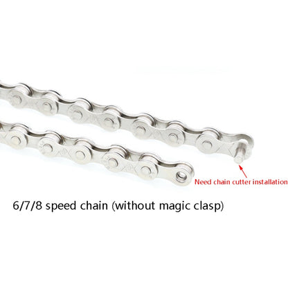 Mountain Road Bike Chain Electroplating Chain, Specification: 6/7/8 Speed - Outdoor & Sports by buy2fix | Online Shopping UK | buy2fix