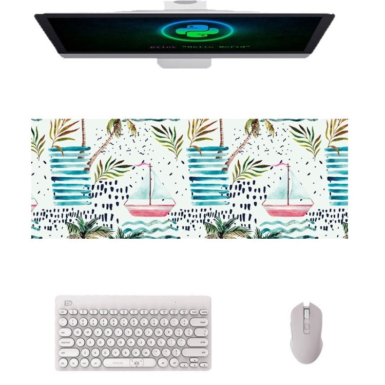 800x300x2mm  Office Learning Rubber Mouse Pad Table Mat(6 Flamingo) - Mouse Pads by buy2fix | Online Shopping UK | buy2fix