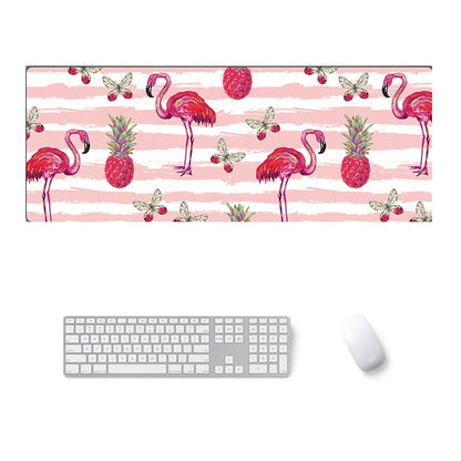 800x300x4mm Office Learning Rubber Mouse Pad Table Mat(1 Flamingo) - Mouse Pads by buy2fix | Online Shopping UK | buy2fix