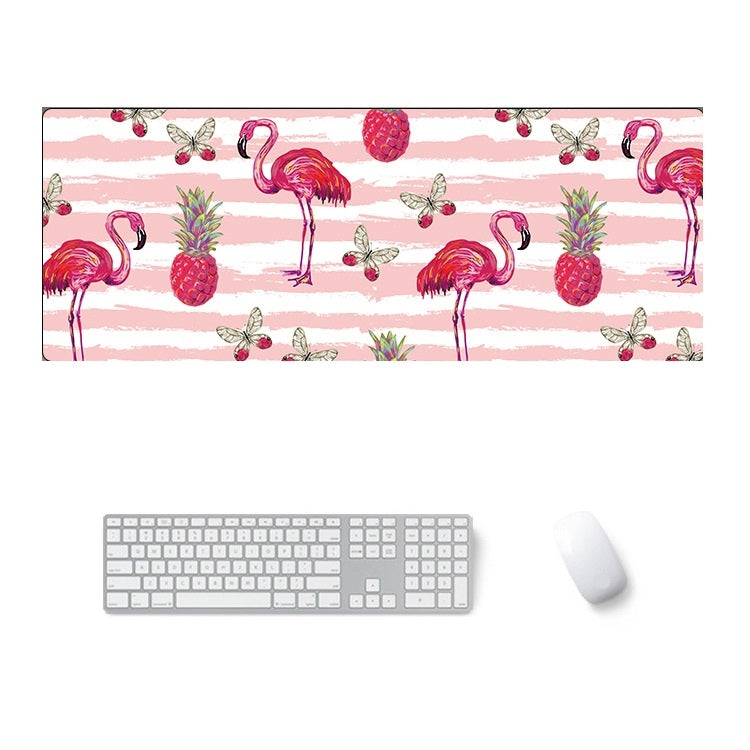 800x300x5mm Office Learning Rubber Mouse Pad Table Mat(1 Flamingo) - Mouse Pads by buy2fix | Online Shopping UK | buy2fix