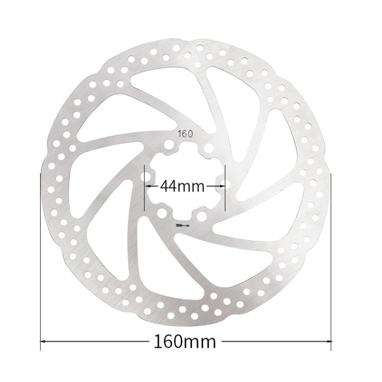 Meroca M800 Bicycle Brake Mountain Bike Universal Bilateral Brake Oil Pressure Disc Brake, Style: Left Back 1400mm + Disc Brake - Bicycle Brake Parts by Meroca | Online Shopping UK | buy2fix