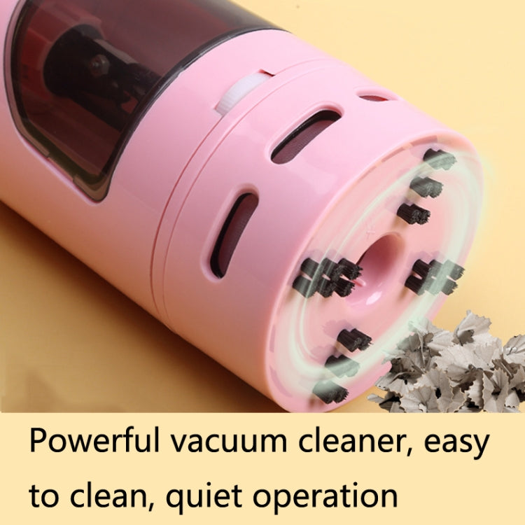 XCQ-01 Multifunctional Desktop Vacuum Cleaner with Pencil Sharpener Function(White) - Mini Vacuum Cleaner by buy2fix | Online Shopping UK | buy2fix